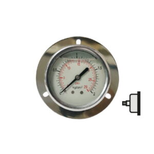 Pressure Gauge Stainless Center Back Mount with Rim 4 Center back mount with rim Stainless.jpg