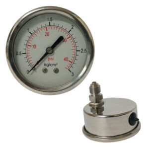 Pressure Gauge Stainless Lower Back Mount 4 Lower back mount Stainless.jpg