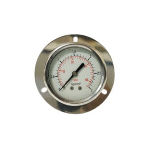 Pressure Gauge Stainless Lower Back Mount with Rim 4 Lower Back Mount with Rim Stainless.jpg