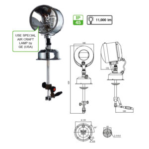 Search Light Aircraft Landing Lamp 450w Included 450w.jpg